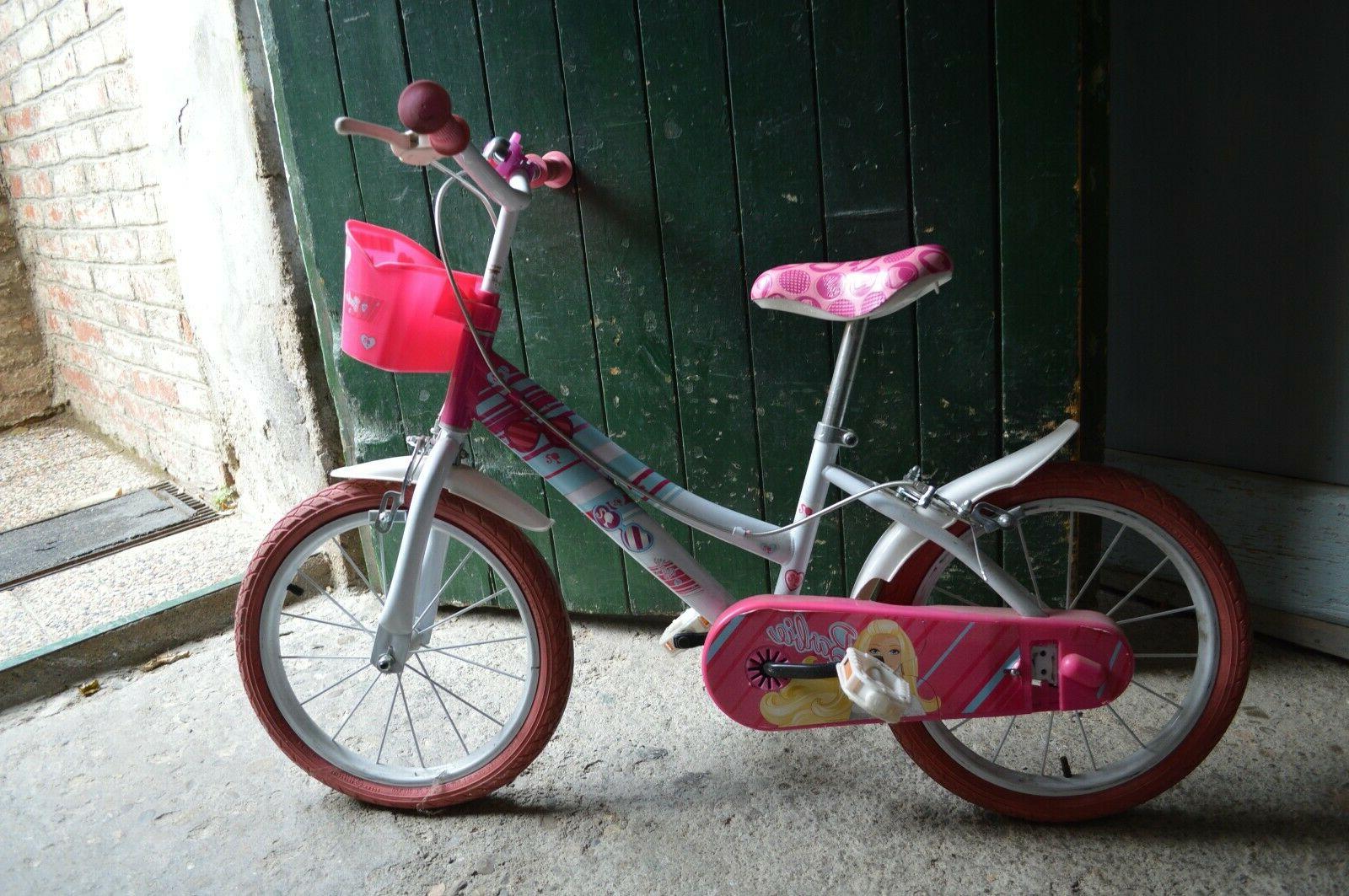 unicorn 16 bicicletta per bambina biaca e