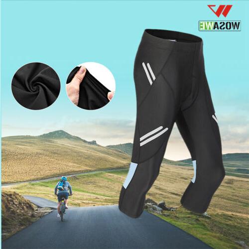 uomo pantaloncini da ciclismo bicicletta imbottita mtb