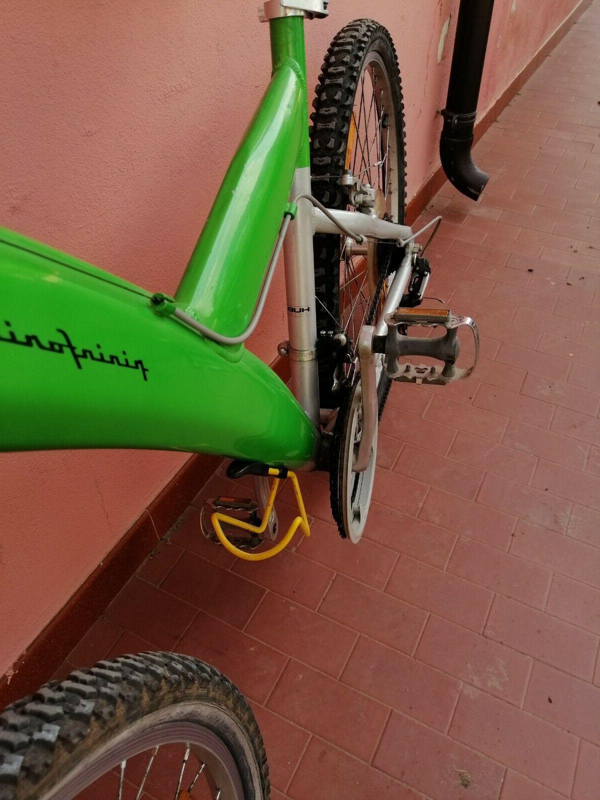 vendo mountain bike in alluminio usata colore