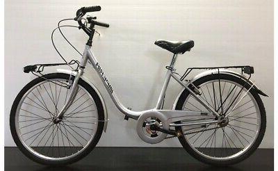 venere bicicletta citybike donna 24 1v argento