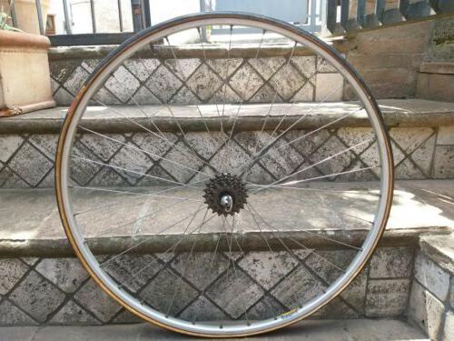 vintage rear wheel super record ambrosio everest