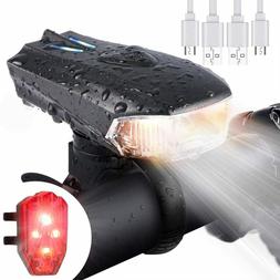 WOSTOO Luci per Bicicletta, Luce della Bici del LED, Set di 