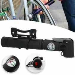 Gonfiatore In Abs Per Ruote Bici Con Manometro Gancio