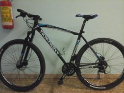 Mountain bike torpado 29 colore nero opaco, blu, usata ma in