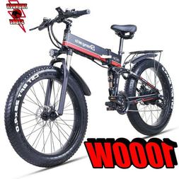 Elettrica Sheng Milo Mx01 1000w 48v Bici Fat Bike Mtb Red