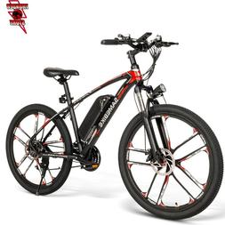 Elettrica Samebike My Sm26 350w 48v Bici Mountain Nero Fat