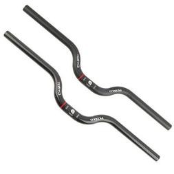 fibra di carbonio pieghevole manubrio bici bicicletta