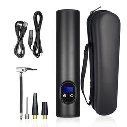 Portatile Pompa Aria Wireless LCD Elettrico Per Gomma Gonfia