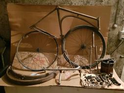 Rara Bici Legnano vintage bacchetta donna 26" anni 50  freno
