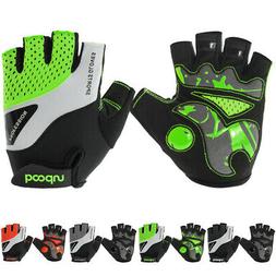 Accessori 1 Paio Mtb Uomo Donna Mezze Dita Non